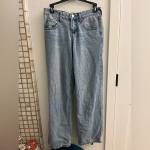 Ashley Mason Light Blue Straight Leg Jeans